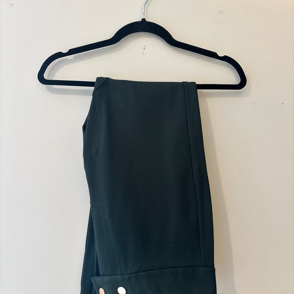 Tuckernuck Forest Green Trousers with Gold Accents
